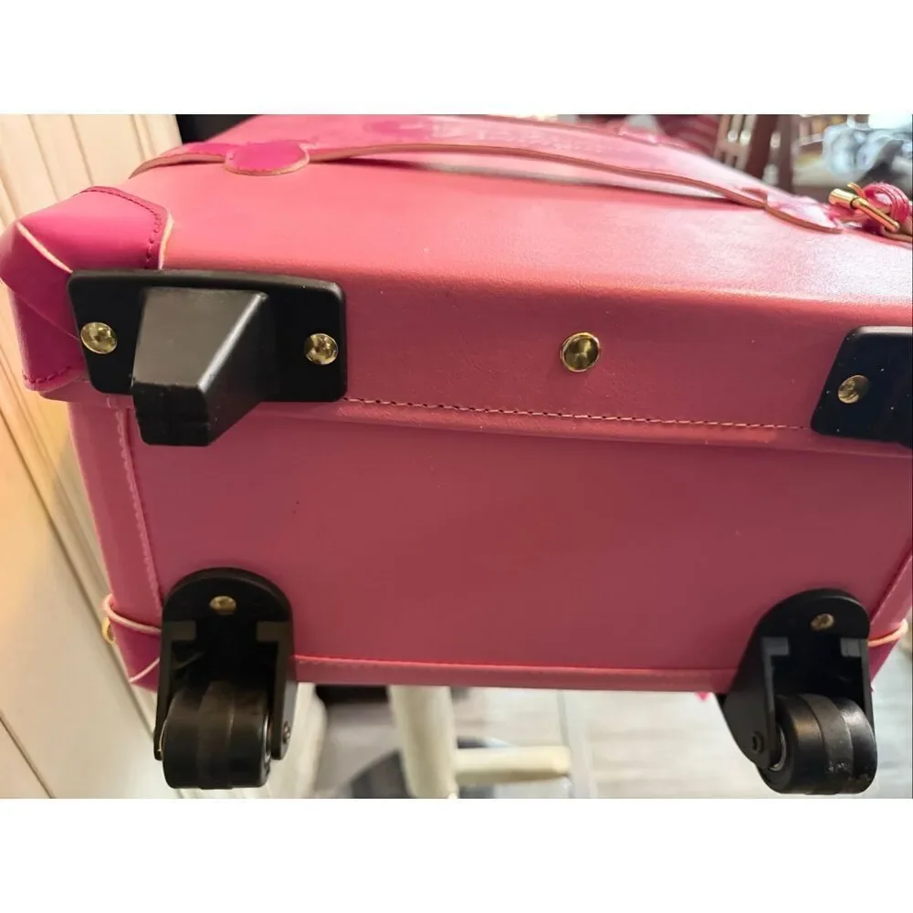 Disney Parks Bibbidi Bobbidi Boutique Disney Fantasy Cruise Ship Luggage Pink OS